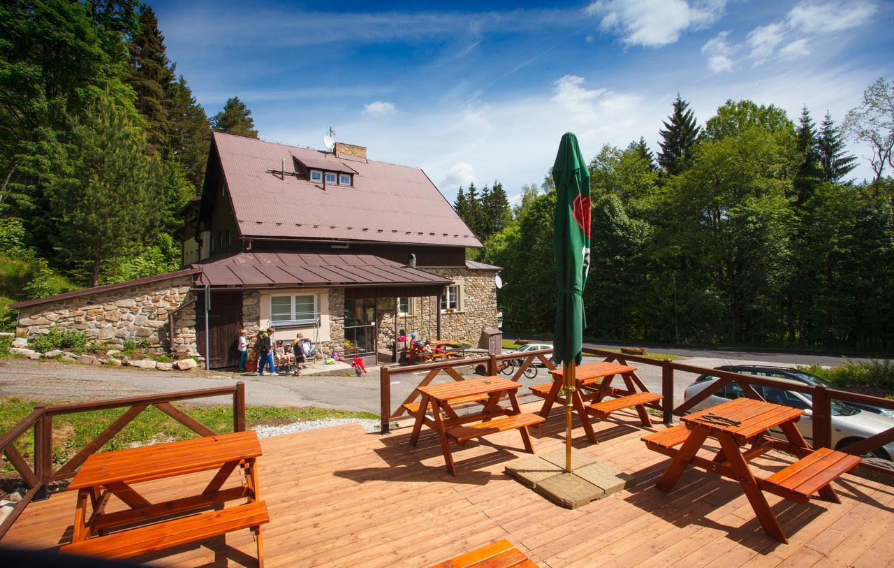 Horsky Hotel Dobra Chata Стахи Экстерьер фото