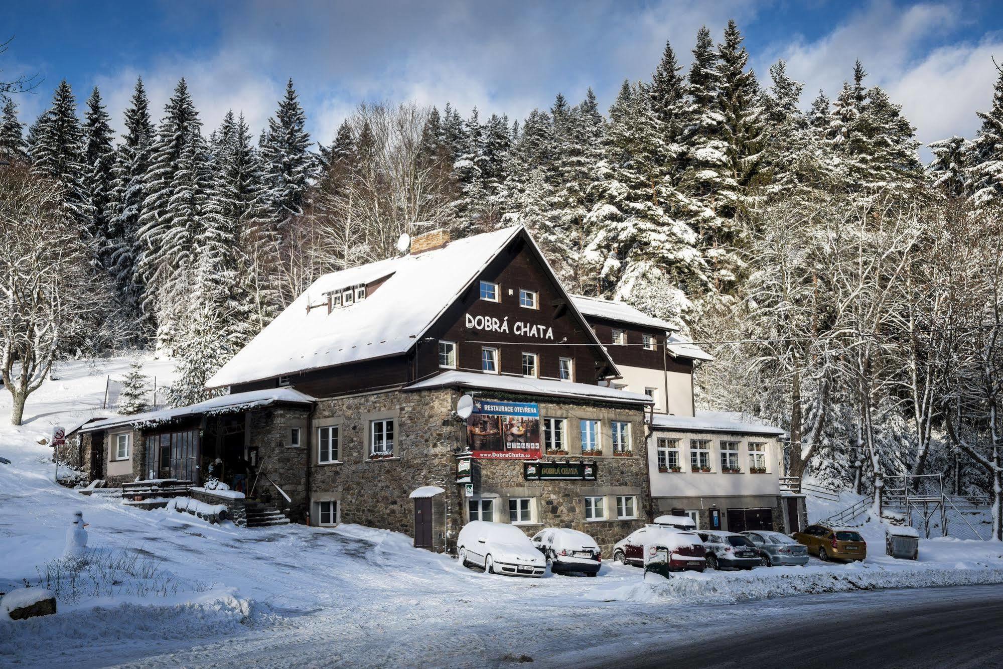 Horsky Hotel Dobra Chata Стахи Экстерьер фото